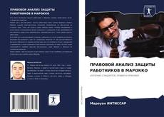 Capa do livro de ПРАВОВОЙ АНАЛИЗ ЗАЩИТЫ РАБОТНИКОВ В МАРОККО 