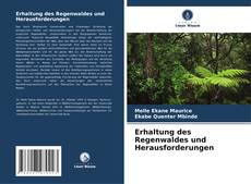 Buchcover von Erhaltung des Regenwaldes und Herausforderungen