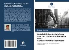 Buchcover von Betriebliche Ausbildung aus der Sicht von Lehrern und Schülern/Arbeitnehmern