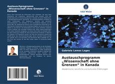 Buchcover von Austauschprogramm „Wissenschaft ohne Grenzen“ in Kanada