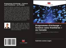 Buchcover von Programme d'échange « Science sans frontières » au Canada