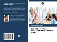 Buchcover von Das Sezieren von Menschen: Eine zeitlose Praxis