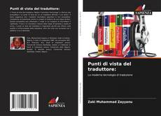 Buchcover von Punti di vista del traduttore: