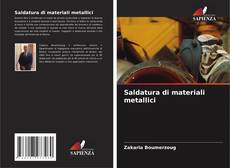 Capa do livro de Saldatura di materiali metallici 