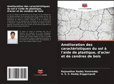 Buchcover von Amélioration des caractéristiques du sol à l'aide de plastique, d'acier et de cendres de bois