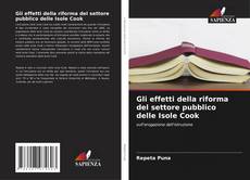 Buchcover von Gli effetti della riforma del settore pubblico delle Isole Cook