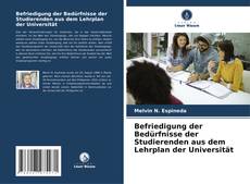 Borítókép a  Befriedigung der Bedürfnisse der Studierenden aus dem Lehrplan der Universität - hoz