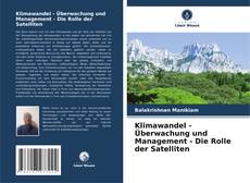 Buchcover von Klimawandel - Überwachung und Management - Die Rolle der Satelliten