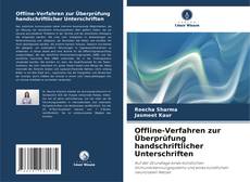 Buchcover von Offline-Verfahren zur Überprüfung handschriftlicher Unterschriften