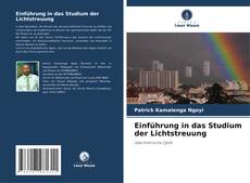 Buchcover von Einführung in das Studium der Lichtstreuung