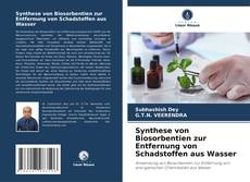 Buchcover von Synthese von Biosorbentien zur Entfernung von Schadstoffen aus Wasser