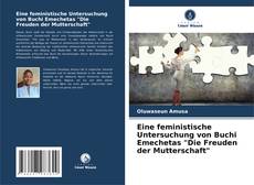 Buchcover von Eine feministische Untersuchung von Buchi Emechetas "Die Freuden der Mutterschaft"