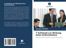 Buchcover von 7 Schlüssel zur Wirkung eines Unternehmers