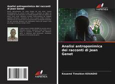 Couverture de Analisi antroponimica dei racconti di Jean Genet