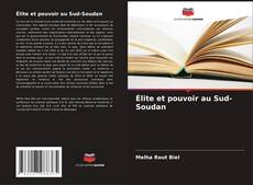 Buchcover von Élite et pouvoir au Sud-Soudan