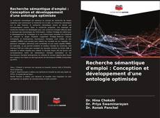 Buchcover von Recherche sémantique d'emploi : Conception et développement d'une ontologie optimisée