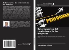 Couverture de Determinantes del rendimiento de las empresas