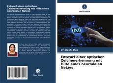 Buchcover von Entwurf einer optischen Zeichenerkennung mit Hilfe eines neuronalen Netzes