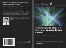 Copertina di Eliminación de potasio y hierro en bauxita de baja calidad