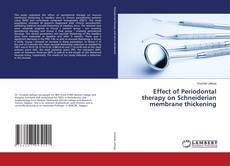 Capa do livro de Effect of Periodontal therapy on Schneiderian membrane thickening 