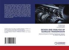 Обложка DESIGN AND ANALYSIS OF GEARLESS TRANSMISSION