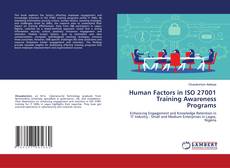Portada del libro de Human Factors in ISO 27001 Training Awareness Programs