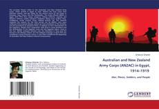 Capa do livro de Australian and New Zealand Army Corps (ANZAC) in Egypt, 1914–1919 