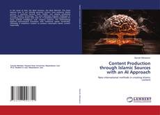 Content Production through Islamic Sources with an AI Approach kitap kapağı