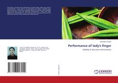 Capa do livro de Performance of lady's finger 