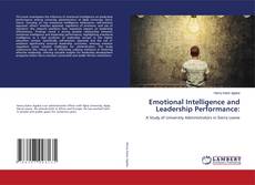 Capa do livro de Emotional Intelligence and Leadership Performance: 