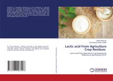 Copertina di Lactic acid From Agriculture Crop Residues