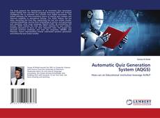 Buchcover von Automatic Quiz Generation System (AQGS)