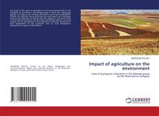 Bookcover of Impact of agriculture on the environment