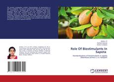 Capa do livro de Role Of Biostimulants In Sapota 