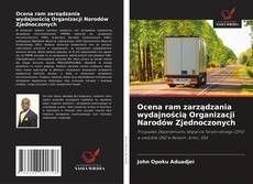 Buchcover von Ocena ram zarządzania wydajnością Organizacji Narodów Zjednoczonych