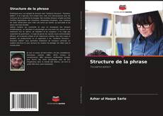 Couverture de Structure de la phrase
