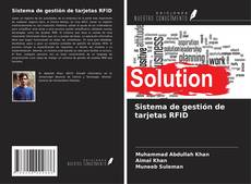 Buchcover von Sistema de gestión de tarjetas RFID