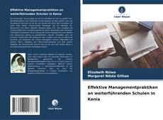 Buchcover von Effektive Managementpraktiken an weiterführenden Schulen in Kenia