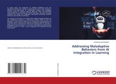 Capa do livro de Addressing Maladaptive Behaviors from AI Integration in Learning 