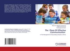 Capa do livro de The Place Of Effective Communication 