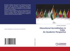 Capa do livro de Educational Accreditation in India: An Academic Perspective 