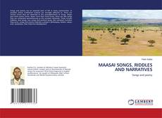 Buchcover von MAASAI SONGS, RIDDLES AND NARRATIVES