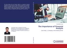 Bookcover of The Importance of Financial Analysis