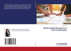 Couverture de Multi-modal Research on Park Landscapes