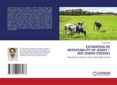 Couverture de ESTIMATION OF REPEATABILITY OF JERSEY * RED SINDHI CROSSES