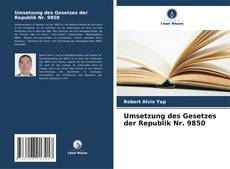 Portada del libro de Umsetzung des Gesetzes der Republik Nr. 9850