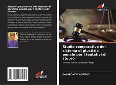 Bookcover of Studio comparativo del sistema di giustizia penale per i tentativi di stupro