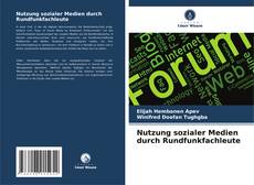 Buchcover von Nutzung sozialer Medien durch Rundfunkfachleute