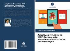 Buchcover von Adaptives M-Learning WAP-Technologie: Modelle und statistische Auswertungen