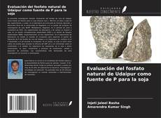 Portada del libro de Evaluación del fosfato natural de Udaipur como fuente de P para la soja